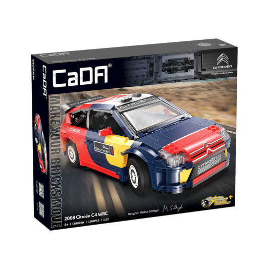 1/12 2008 Citroen C4 WRC - 1569pcs. - C62005W