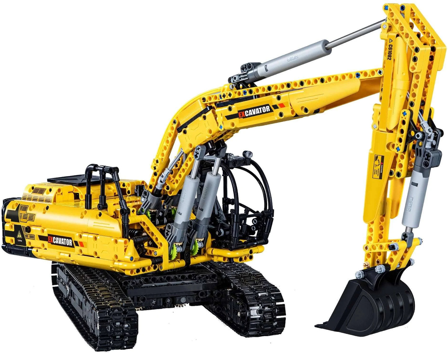 Fully Functional Excavator RC brick model kit - 1702pcs - C61082W