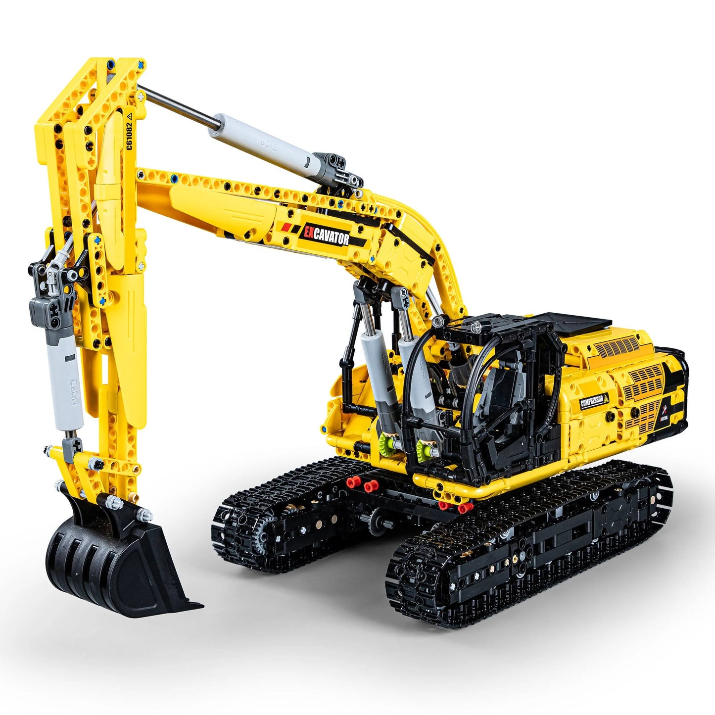 Fully Functional Excavator RC brick model kit - 1702pcs - C61082W